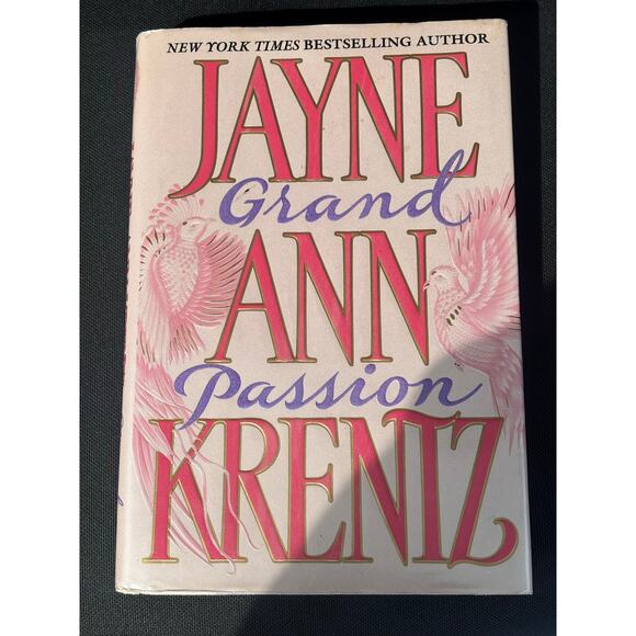 Other Other - Grand Passion Jayne Ann Krentz Hardcover Romance Fiction Novel Book